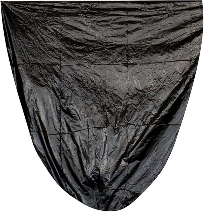 TYPLASTICS Trash Can Liner - Wholesale 1000 Count Black Garbage bags on Perforated Roll 7-10 Gallon Multipurpose for Office Bathrooms Business Home Commercial and Industrial Needs 24" x 24"