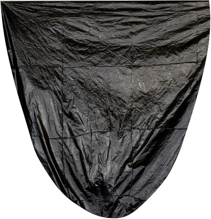 TYPLASTICS Trash Can Liner - Wholesale 1000 Count Black Garbage bags on Perforated Roll 7-10 Gallon Multipurpose for Office Bathrooms Business Home Commercial and Industrial Needs 24" x 24"