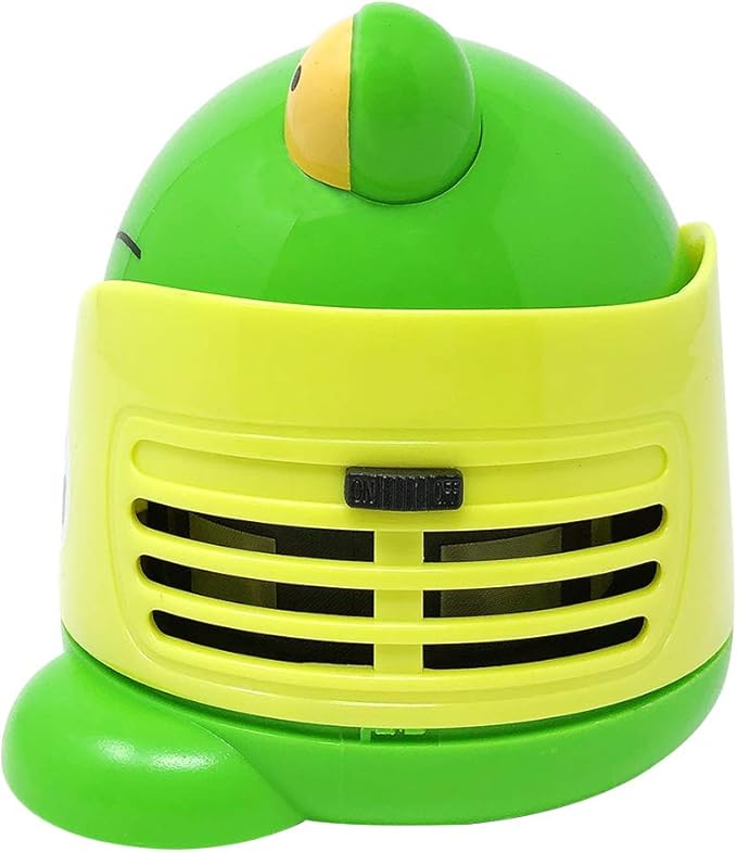 allydrew Cute Portable Mini Vacuum Cleaner for Home and Office, Frog