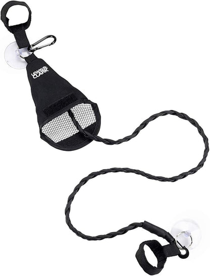 Lewis N. Clark Adjustable Latex Clothesline For Hotel Travel, Camping + Laundry Room, No Safety Pins Needed, Small Enough To Store In Laundry Basket, Backpack, Or Camping Gear