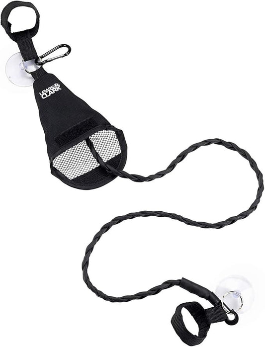 Lewis N. Clark Adjustable Latex Clothesline For Hotel Travel, Camping + Laundry Room, No Safety Pins Needed, Small Enough To Store In Laundry Basket, Backpack, Or Camping Gear