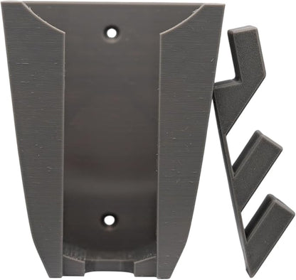 Wall Mount for Bissell Pet Hair Eraser + Bonus Accessory Holder – Fits 2390, 2390A, 2284W, 23903, Auto-Mate – 3D-Printed Vacuum Dock (Black)