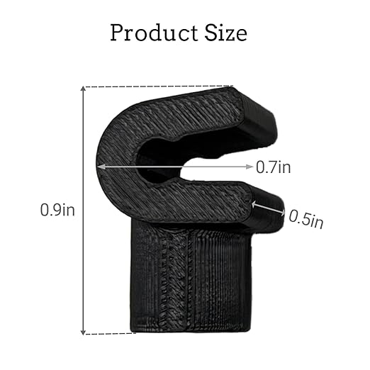 Snap Handle Connector Accessories Compatible with Rev-A-Shelf 27-Quart Soft Close Double Pull Out Trash Can, Trash Can Replacement Parts (4)