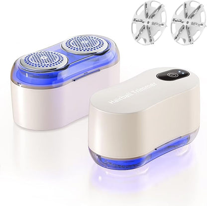 Fabric Shaver, Lint Remover for Clothes, Type-C Rechargeable Electric Lint Remover with 6-Blade, Sweater Shavers to Remove Pilling，Fabric Shaver for Clothing and Furniture