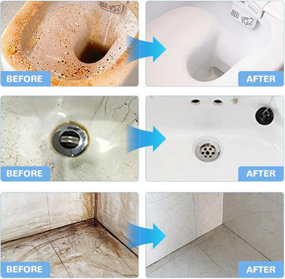 Eadwe Stubborn Stains Cleaner, 2025 Upgrade Bathroom Descaler Cleaners, Multipurpose Bathroom Foam Cleaner, Bathrooms Descaler Spray for Toilet Bath Shower Glass Sink Cleane (2)