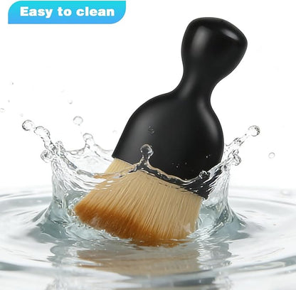 Bittwee Car Detailing Brush Kit, 3PCS Soft Bristle Multi-Use Vehicle Air Vent Detailing Wash Brushes, Automotive Interior or Exterior Cleaning Kit, Universal for SUV Automobile Truck