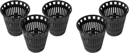Danco 10529P Chrome Shower Drain Hair Catcher for Stand-Alone Shower, 3-inch Shower Drain Hair Trap, Includes 5 Replacement Baskets, Shower Strainer