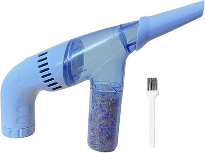Mini beadCleaner – Compact Handheld Vacuum for Gems, Tiny Craft Components, Lightweight Desktop Tool | Art and Jewelry Accessories for Makers, Tabletop Cleanup, Diamond Picking, Hobby Workspaces