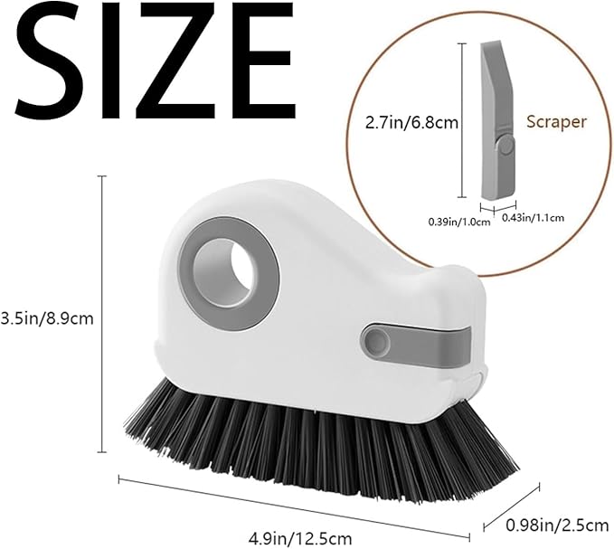 Window Sill Cleaner, Window Cleaner Groove Cleaning Brush,Magic Window Track Cleaner,Sliding Door Track Cleaner,2 in 1 Groove Cleaning Brush Window Track Cleaning Tools (Mix)
