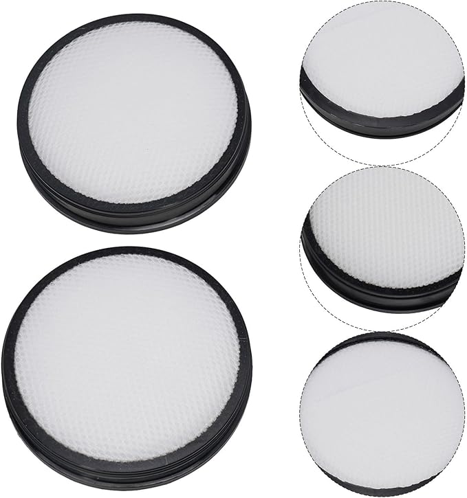 for HarT Replacement HEPA Filter for HART 20V Cordless-Stick Vacuum HPSV01, Captures Dust, Dander, and Particles 0.3µm and Above(4 Pack)