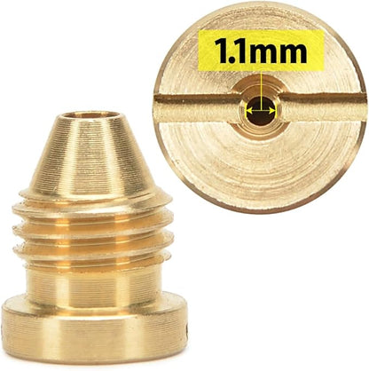 MJJC Foam Cannon Orifice Nozzle (1.1mm Orifice Nozzle for under 1595 PSI pressure washer)
