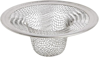 Danco 88820 2 in. Mesh Bathroom Lavatory Sink Strainer, Stainless Steel