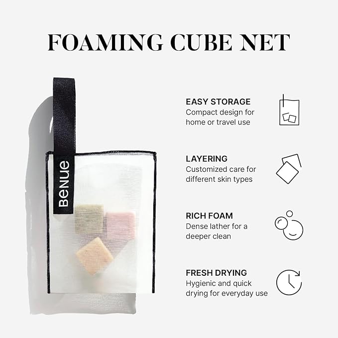 Soap Saver Bag – Foam Net for Rich Lather, Soap Storage & Quick Drying – Organza Soap Pouch