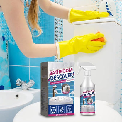 Bathroom Descaler Foam Cleaner, 2026 New Foam Spray Cleaner, Multipurpose Stubborn Stains Remover for Kitchen Bathroom, Hard Water Stain Remover for Home Use (2 Pcs)