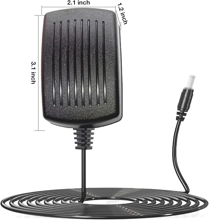 AC-DC Adapter for Charging Bymore Fabric Shaver Sweater Shaver and Popchose Lint Remover Fuzzs Pills Pilling Trimmer Replacement Power Supply Adapter Cord Cable