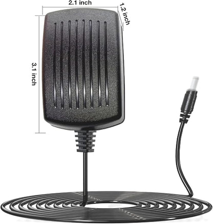 AC-DC Adapter for Charging Bymore Fabric Shaver Sweater Shaver and Popchose Lint Remover Fuzzs Pills Pilling Trimmer Replacement Power Supply Adapter Cord Cable