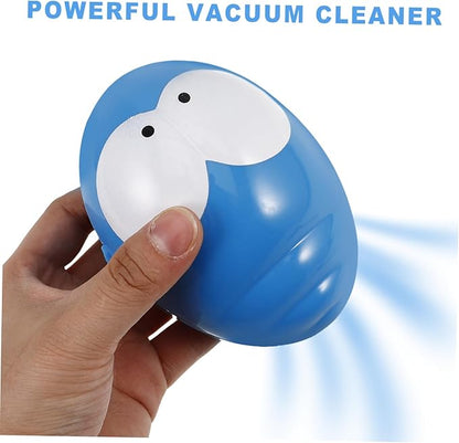 Cabilock Cartoon Mini Vacuum Cleaner Desk Table Sucker Wet Dry Easy Portable Home Office