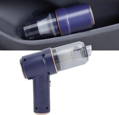 Estink Mini Handheld Vacuum Cleaner, Car Air Duster 120W 8000Pa DC7.4V Mini Cordless Vacuum Cleaner Home Office Handheld Cleaning Duster for Car Home Office Desktop Computer Cleaning