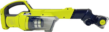 RYOBI 18V Cordless Hand Vacuum with Powered Brush PCL700B with 18V Cordless Wet/Dry Hand Vacuum PCL702B (Tools Only)