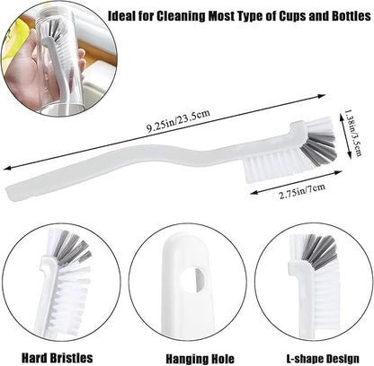 TuTuYa 10PCS Crevice Cleaning Brush Set, Gap Cleaning Brushes for Groove, Window, Gap, Tiles, Bathroom, Faucet, Sink, Stove, Cup ﻿ ﻿ ﻿ ﻿ ﻿ ﻿ ﻿