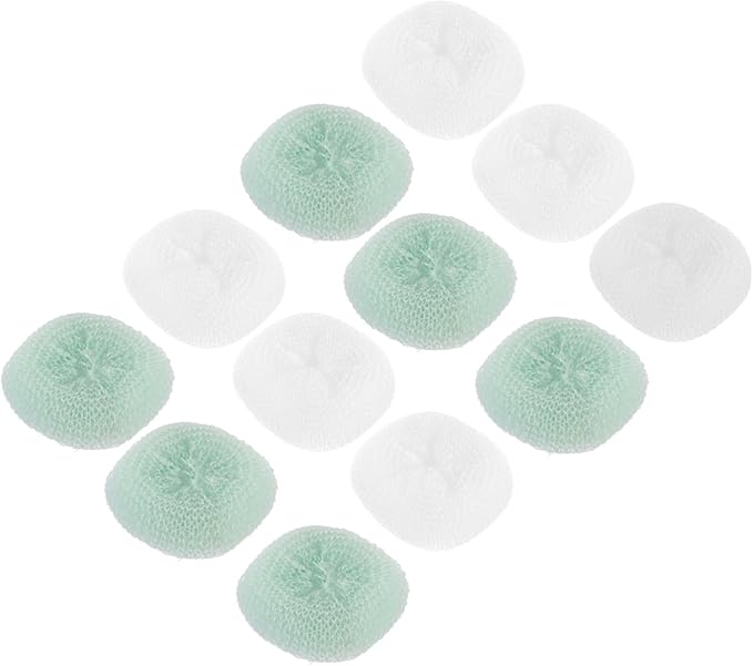 12PCS Kitchen Scouring Balls Multi-Functional Colorful Cleaning Balls for Home Kitchen Use Safe Scrubbers for Dishes Pots and Cookware Random Color