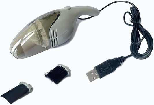 Lightweight Mini Vacuum with Strong Suction - Perfect for Keyboard, Desktop Dust Removal