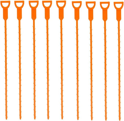 Drain Snake for Kitchen Sink & Toilet, Handheld Drain Auger for Hair Clog Removal, 20-Foot Flexible Drain Cleaner Tool for Bathroom Shower Drain Pipe, 20.47 x 0.79 x 0.79 Inches (9,Small)