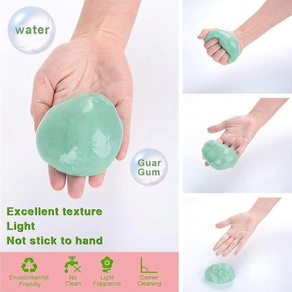 ASFSKY Car Cleaning Gel (5 Pack) Cleaning Putty Universal Dust Cleaning Car Interior Cleaner Keyboard Dust Remover Car Slime Gifts for Men Women Girl