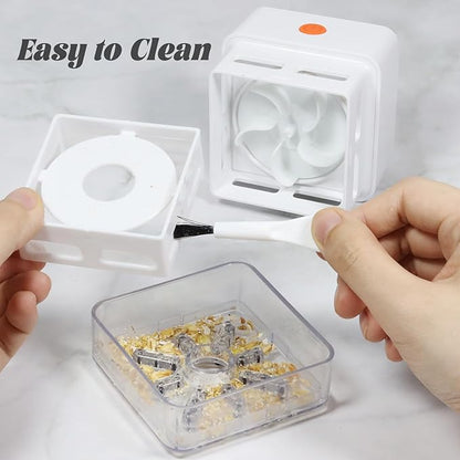 GOODELI Tabletop Vacuum，Desktop Vacuum Cleaner，Desk Vacuum Cleaner Mini，Type C Charging，Simple Cleaning，Low Noise，Sketching Art，Dander Cleaning