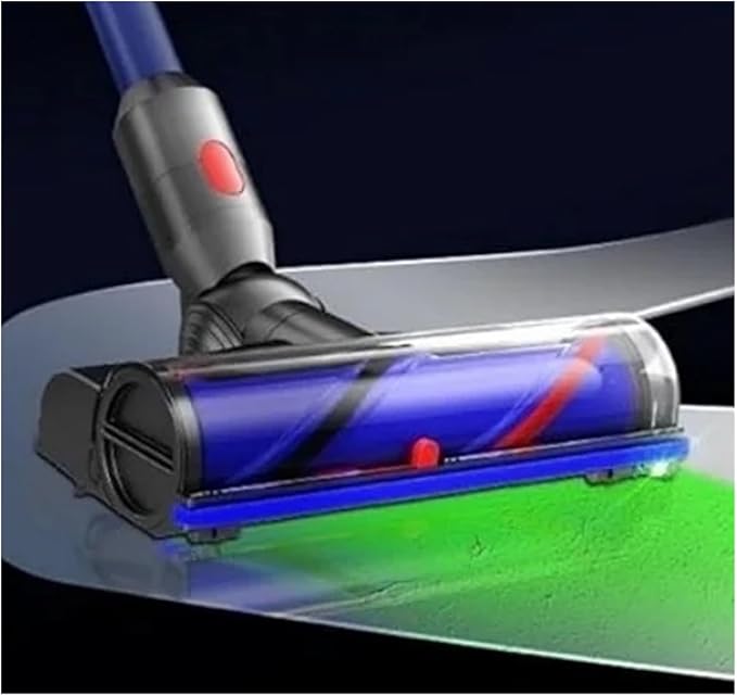 The Brush Head Vacuum Accessory with Dust Detection is Compatible with ，Compatible for Dyson，V7, V8, and V15 Cordless Cleaners.
