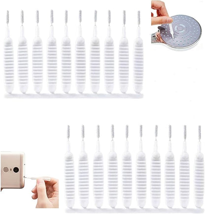 Gap Hole Anti-Clogging Cleaning Brush, 2026 Upgrade Shower Head Brush Shower Head Cleaning Brush Shower Head Cleaner Tool Multifunctional Shower Head Cleaning Brushes for Household Bathroom (20Pack)