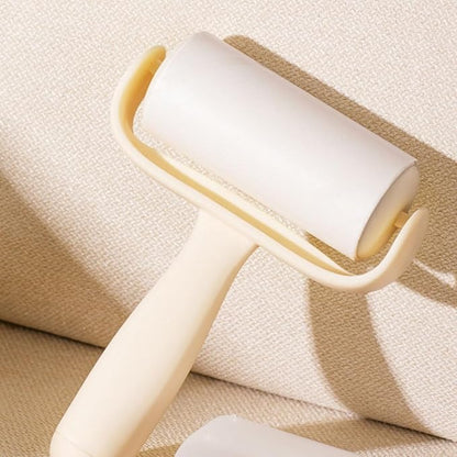 Super Strong Adhesive Roller Can Tear Off Replacement Roll Paper, Pet Cat Hair Dust Clothes Adhesive Hair Cleaning Scraper 60 Easy-Tear Adhesive Sheets Total Travel Lint Roller with Cover（Blue）