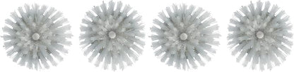 OXO Kitchen Soap Dispensing Brush Refills, Nylon Bristles, White, 3x3x1.5 Inches 2 Count (Pack of 2)