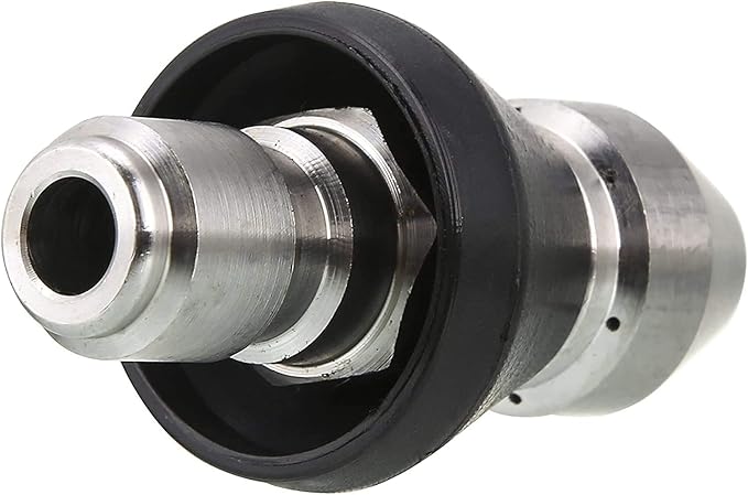 MIZORLIE Pressure Washer Sewer Jetter Nozzle with Stainless Steel, Durable Design Sewer Jet Nozzle,Pressure Drain Jetter Hose Nozzle,1/4'' Quickly Connector, 5000 PSI Orifice 6.5