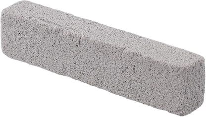 Pumice Scouring Pad Cleaner Set with Handle for Toilet Bowl, for TILE, Kitchen and Grill Stain Removal, 2 Pack