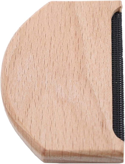 Brown Cashmere Comb Sweater Shaver Wool Comb Knitwear Comb Wooden Pilling Fuzz Fabric Lint Remover Manual Portable Brush Tool Brushes Cleaning Tools