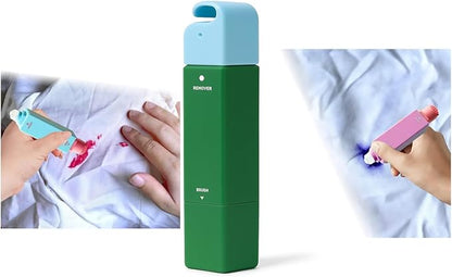 12ML Double-Head Stain Remover Pen, Fabric Cleaning Pen for Clothes, Portable Gieleph Solution, Instant No-Stain Stick for Spills, Pocket Size for Travel, Fabric Cleaner for Oil, Food & Makeup Kiss