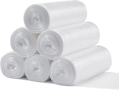 TYPLASTICS 40-45 Gallon Clear Trash Can Liners - 40" x 48" – High Density Garbage Bags - Case of 250 – Multipurpose for Office, Outdoor, Recycling, Industrial and Commercial