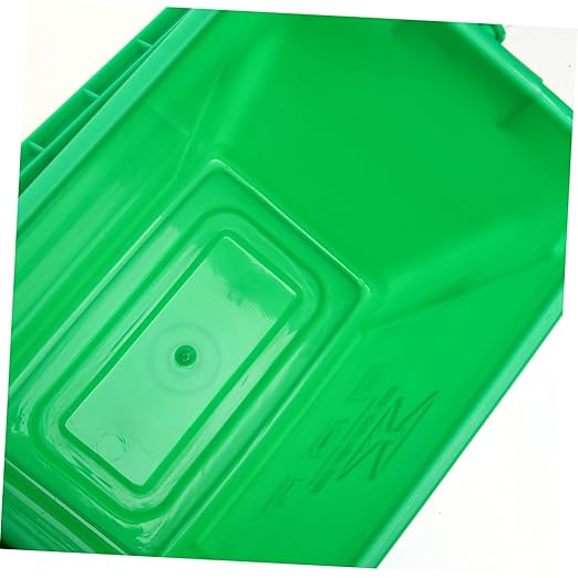 Garneck Bucket with Lid and Sturdy Handle Indoor Kitchen Waste Pail for Food Scraps Practical Plastic Bin for Household Waste Sorting and Easy Carrying