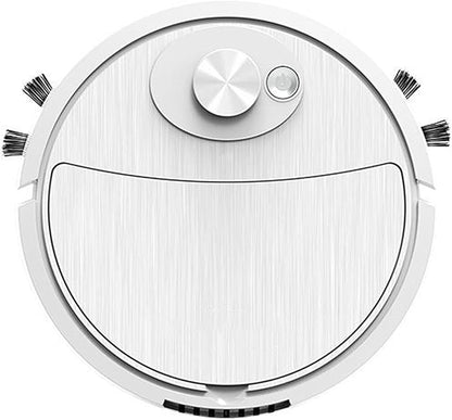 Mini Cleaner Sweeping Robot Super Suction Low Noise One Start Rechargeable Vacuum Cleaner Sweeping Mopping Robot Memory Multiple Cleaning Modes White One Size