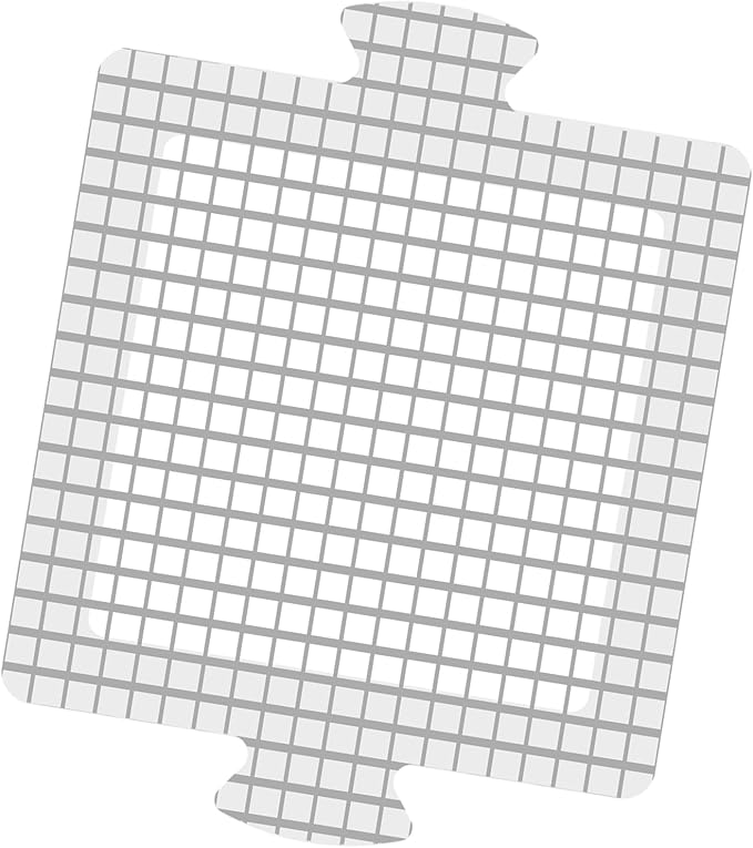 25 Pack, Disposable Shower Drain Hair Catcher Mesh Stickers,Disposable Hair Drain Catcher. (4.1inch Square)