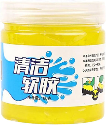 Car Cleaning Gel Universal Dust Cleaner, Auto Interior Detailing Putty for Vents, Keyboard, 160g