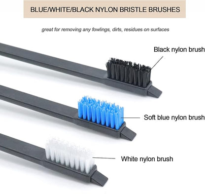 Gun Cleaning Brushes Picks Kit Set Brass Copper Steel Nylon Stainless Steel Ploymer Pick Set Bristle Brushes