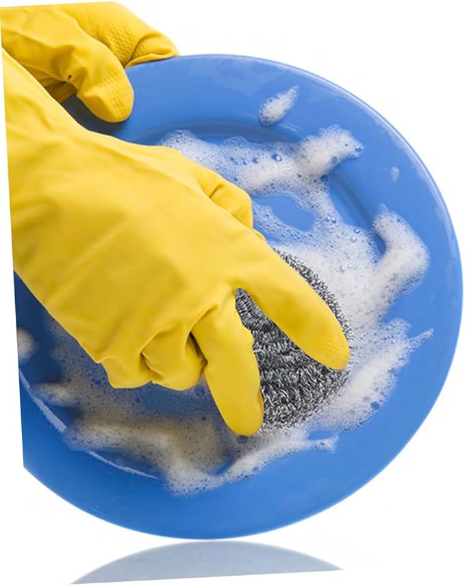Ciieeo 20pcs Pot Scrubbers Set Heavy-Duty Cleaning Balls for Kitchen Outdoor Use Wire Balls for Vigorous Scrubbing and Scouring