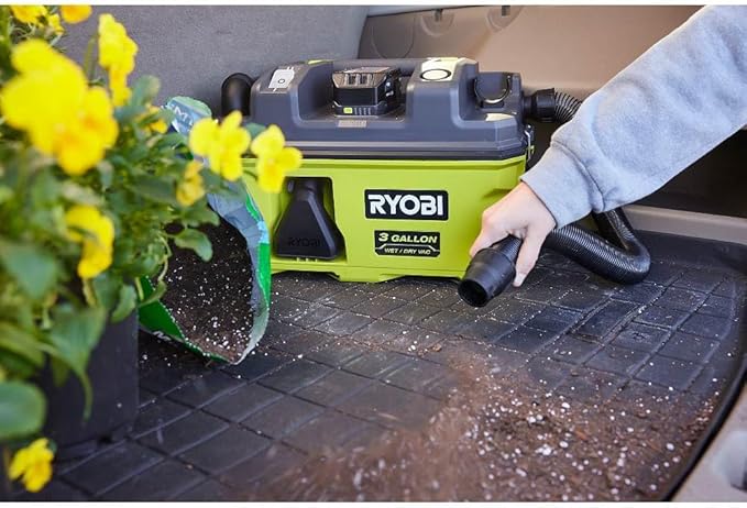 RYOBI ONEAND 18V Link Cordless 3 GAL. Wet/Dry Vacuum Tool ONLY PCL734B