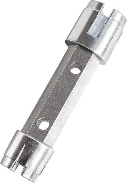 Tub Drain Remover Wrench Removal Tool Dual Ended Dumbell for Bath Drains Heavy Duty Aluminum