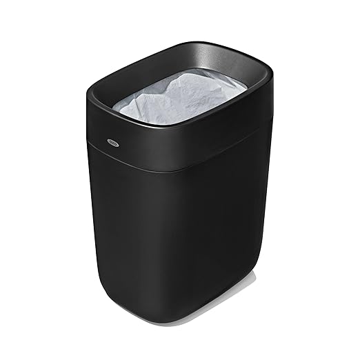 OXO Good Grips Trash Can, Bathroom Trash Can