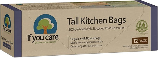If You Care Bag Trsh 13gal Ktchn Tall Drws
