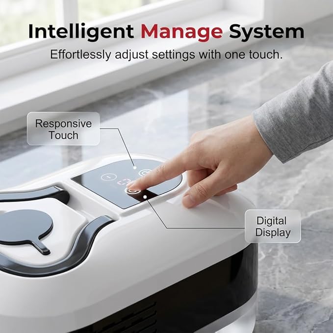 2500W High Pressure Handheld Steam Cleaner + 1.1L Large Capacity Tank + 229°F High Temp Steam for Home Deep Cleaning, Portable Pressurized Steamer for Grout, Tile, Car, Furniture & Kitchen (Black)