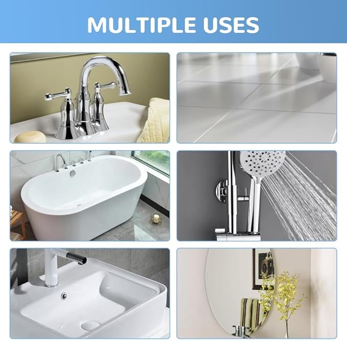 Bathroom Descaler Cleaner, 2026 Upgraded Multipurpose Stubborn Stains Cleaner, Bathroom Descaler Cleaners, Bathrooms Cleaning Foam Spray for Kitchen Bath Sink Glass (1)